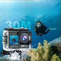 Caméra d'action AUSEK 5K Waterproof ultra HD